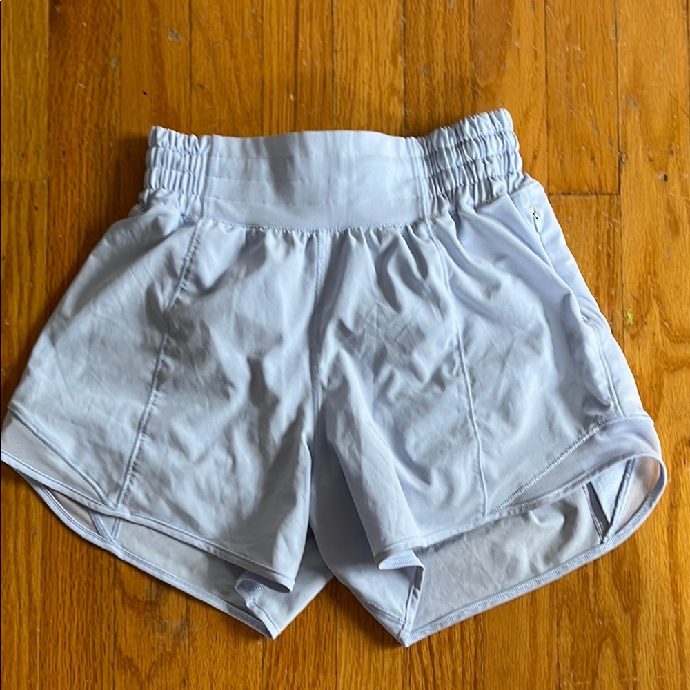 Lululemon Athletica Gray Athletic Shorts Lightweight Moisture-Wicking